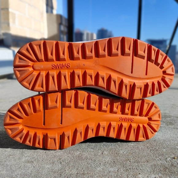 NWOT SWIMS Motion Wing Tip nubuck leather boot - Picture 5 of 6